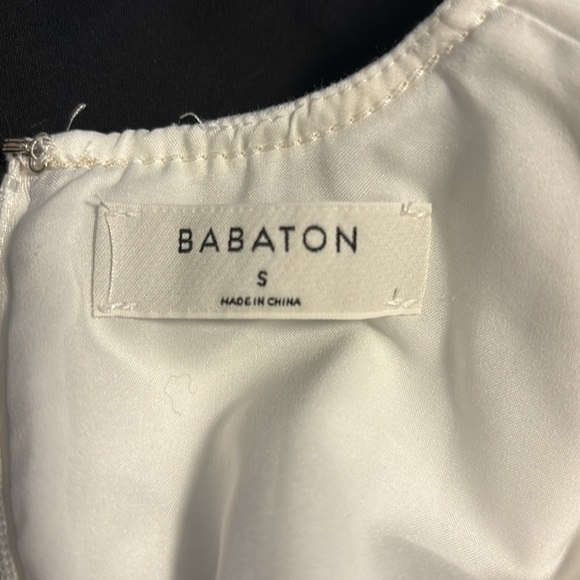 White Babaton Tank. Size Small - Picture 3 of 4